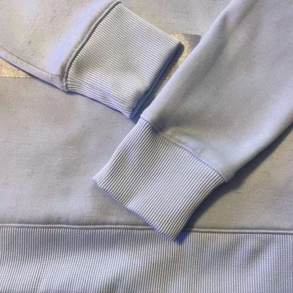 Under Armour UA Size X-Small Light Ice Blue Sweatshirt Hooded Hoody Hoodie EUC - Picture 7 of 9